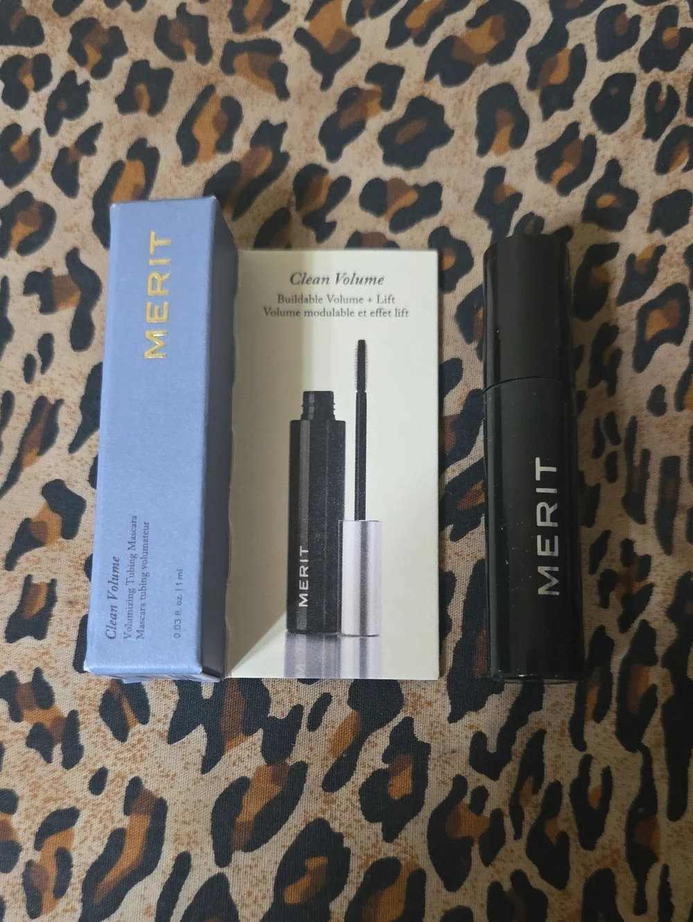 Merit Clean Volume Mascara in Black Mini